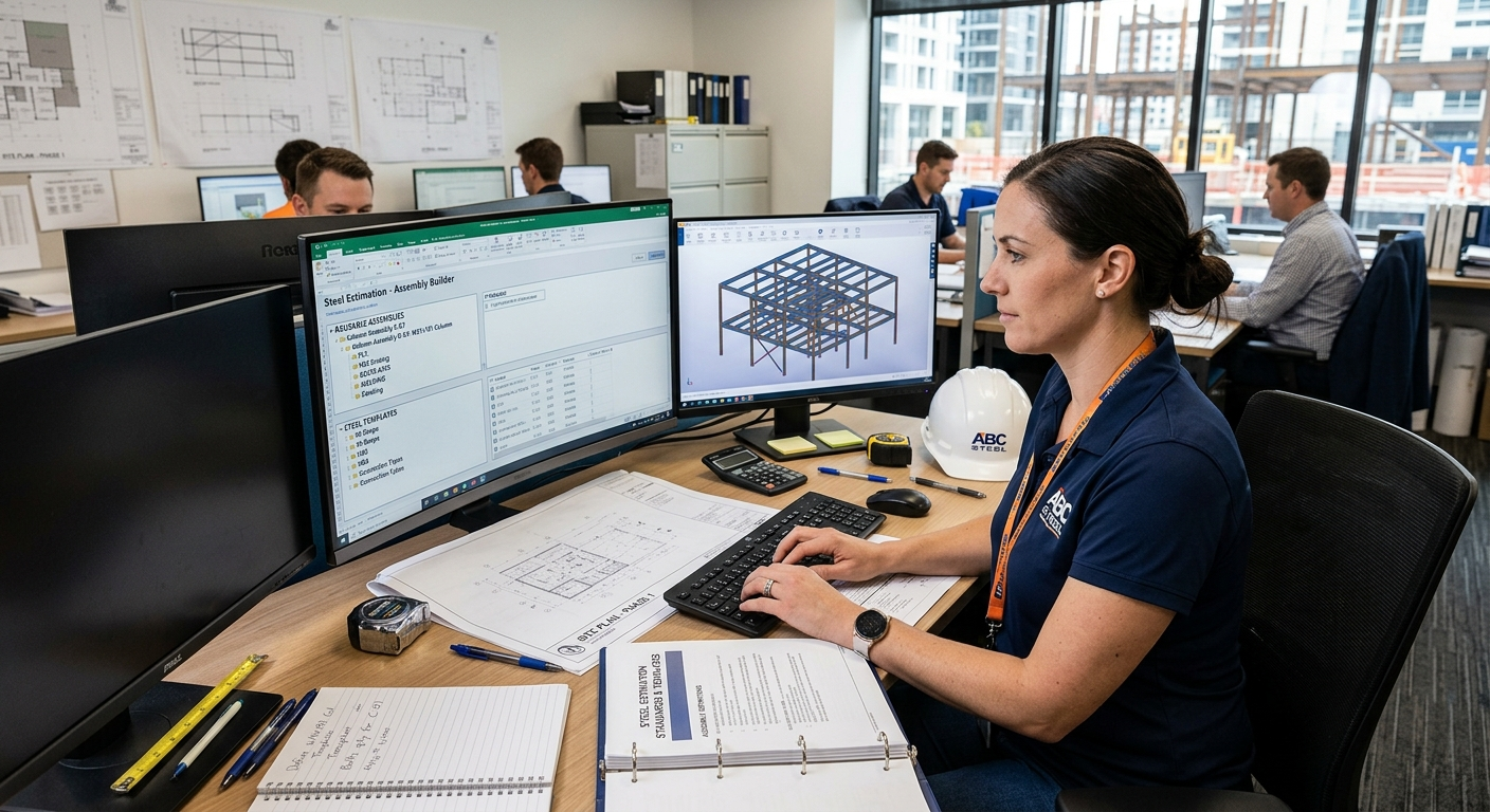 Creating Reusable Templates and Assemblies for Steel Estimation